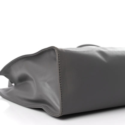 Telfar Vegan Leather Medium Shopping Bag Grey 7 of 8