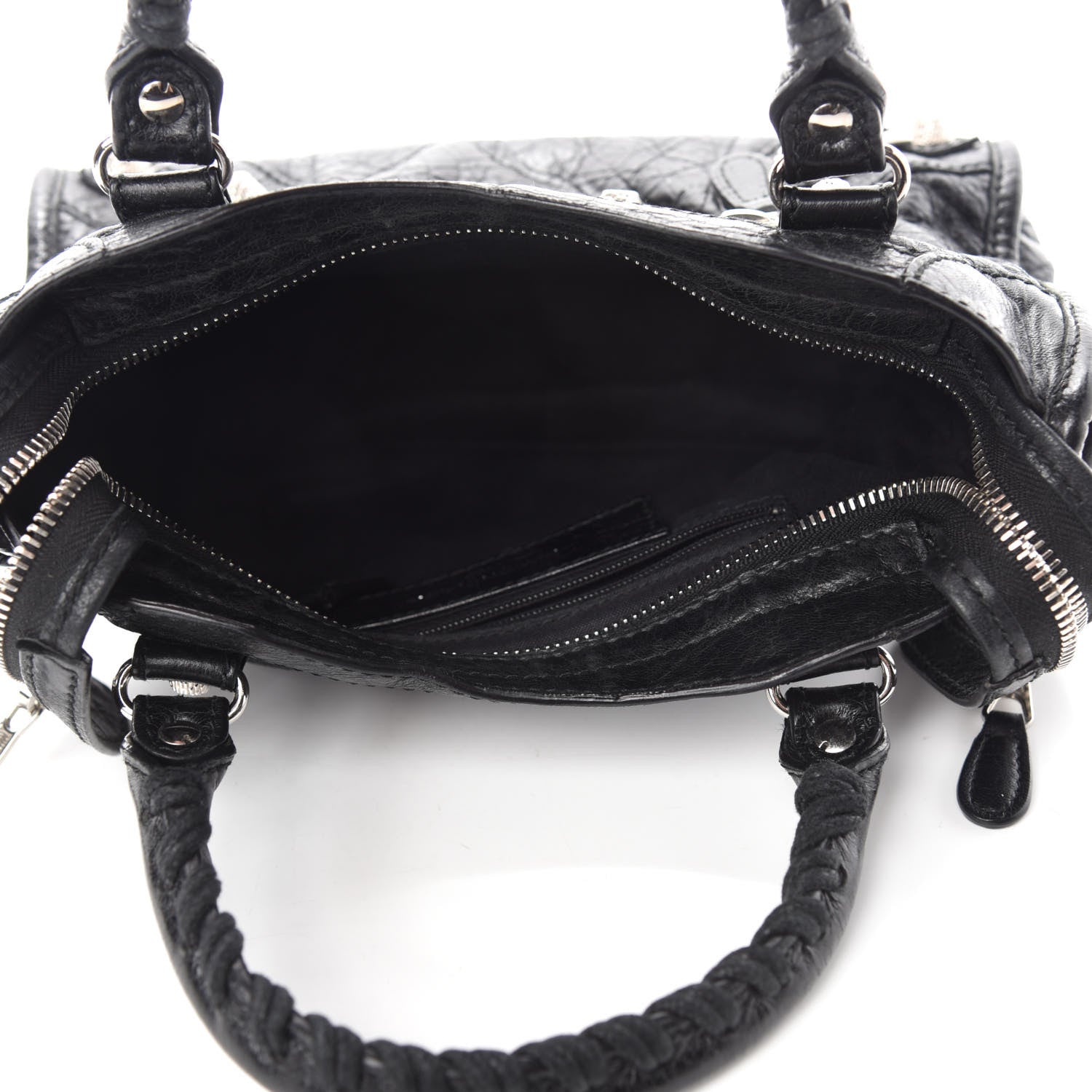 Balenciaga Agneau Giant 12 Silver Hardware Mini City Black 5 of 11