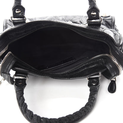 Balenciaga Agneau Giant 12 Silver Hardware Mini City Black 5 of 11