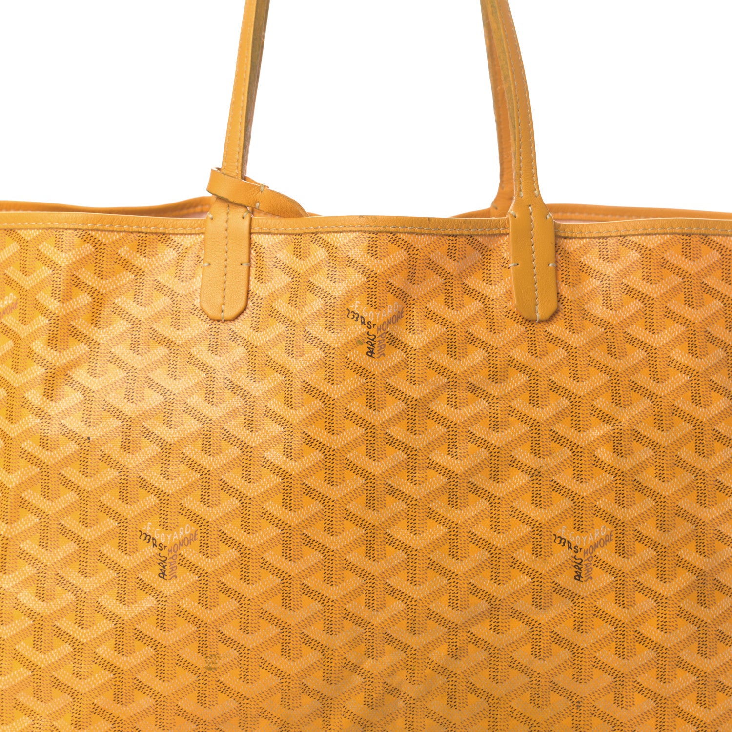 Goyard Goyardine Saint Louis PM Yellow 9 of 22