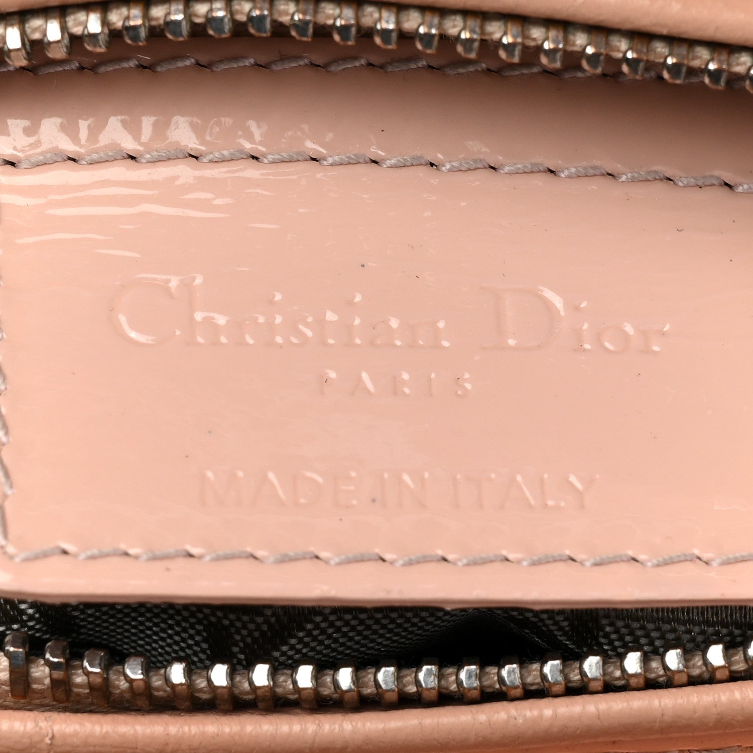Christian Dior Patent Cannage Medium Lady Dior Rose Clair 6 of 15