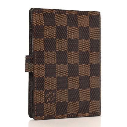 Louis Vuitton Damier Ebene Small Ring Agenda Cover 3 of 7