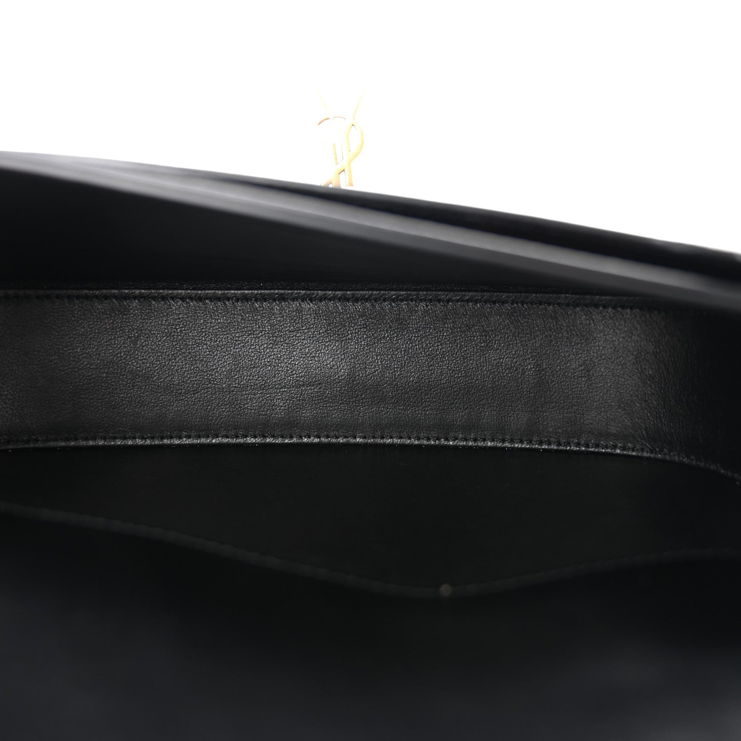 Saint Laurent Box Calfskin Voltaire Top Handle Crossbody Bag Black 5 of 12
