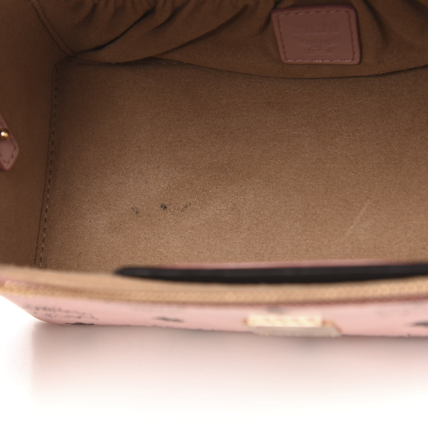 MCM Visetos Vanity Case Soft Pink 11 of 11