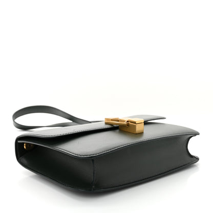 Saint Laurent Smooth Calfskin Carre Satchel New Vert Fonce 4 of 10