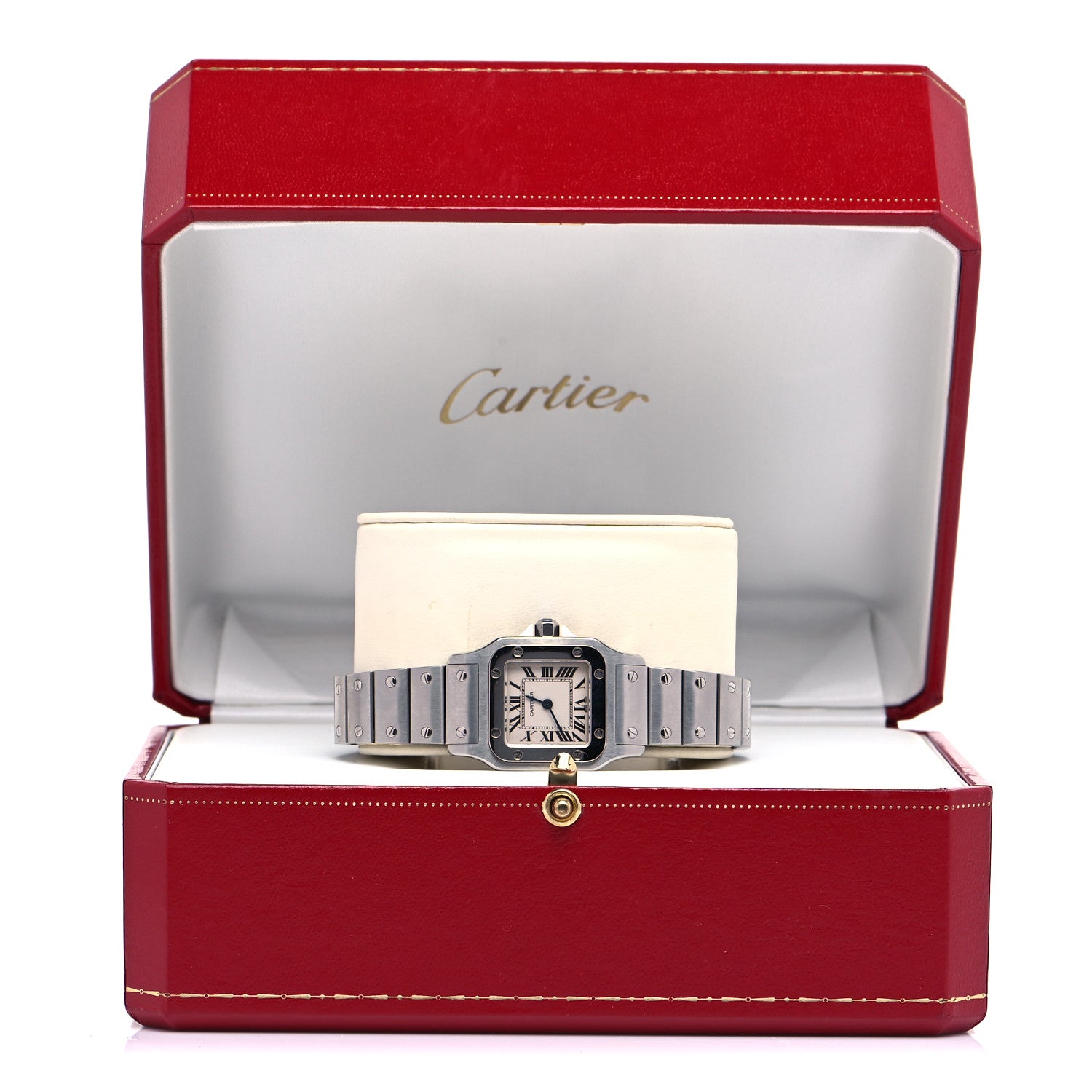 Cartier Stainless Steel 24mm Santos de Cartier Galbee Quartz Watch 5 of 5