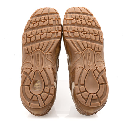 Miu Miu X NEW BALANCE Bleached Calfskin 530 SL Sneakers 38 Cinnamon Travertine Gray 6 of 10