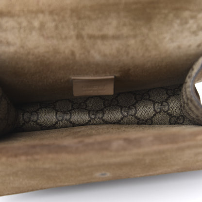 Gucci GG Supreme Monogram Mini Dionysus Shoulder Bag Taupe 5 of 11