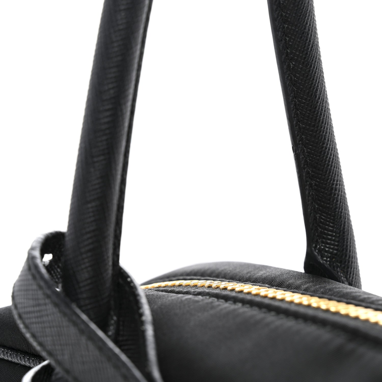 Prada Re-Nylon Saffiano Medium Re-Edition 1978 Two Handle Bag Black 13 of 13