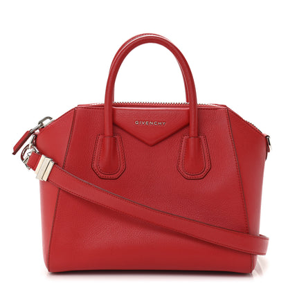 Givenchy Sugar Goatskin Small Antigona Vermillon 1 of 10