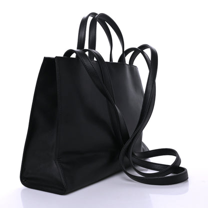Telfar Vegan Leather Medium Shopping Bag Black 3 of 10