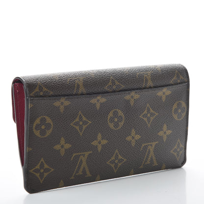 Louis Vuitton Monogram Jeanne Wallet Fuchsia 3 of 10