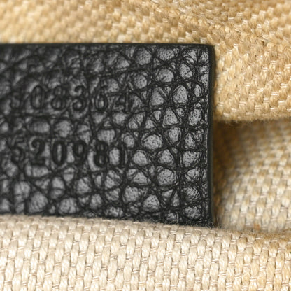 Gucci Pebbled Calfskin Small Soho Disco Bag Black 7 of 16