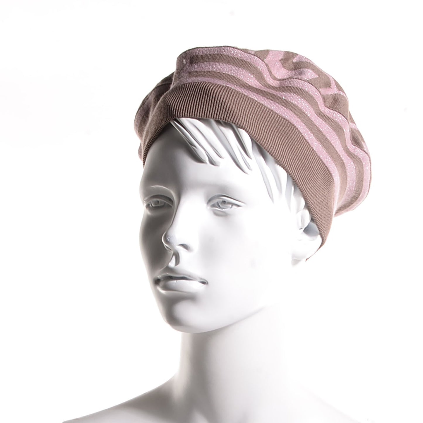 Cashmere Karako Beret Maille