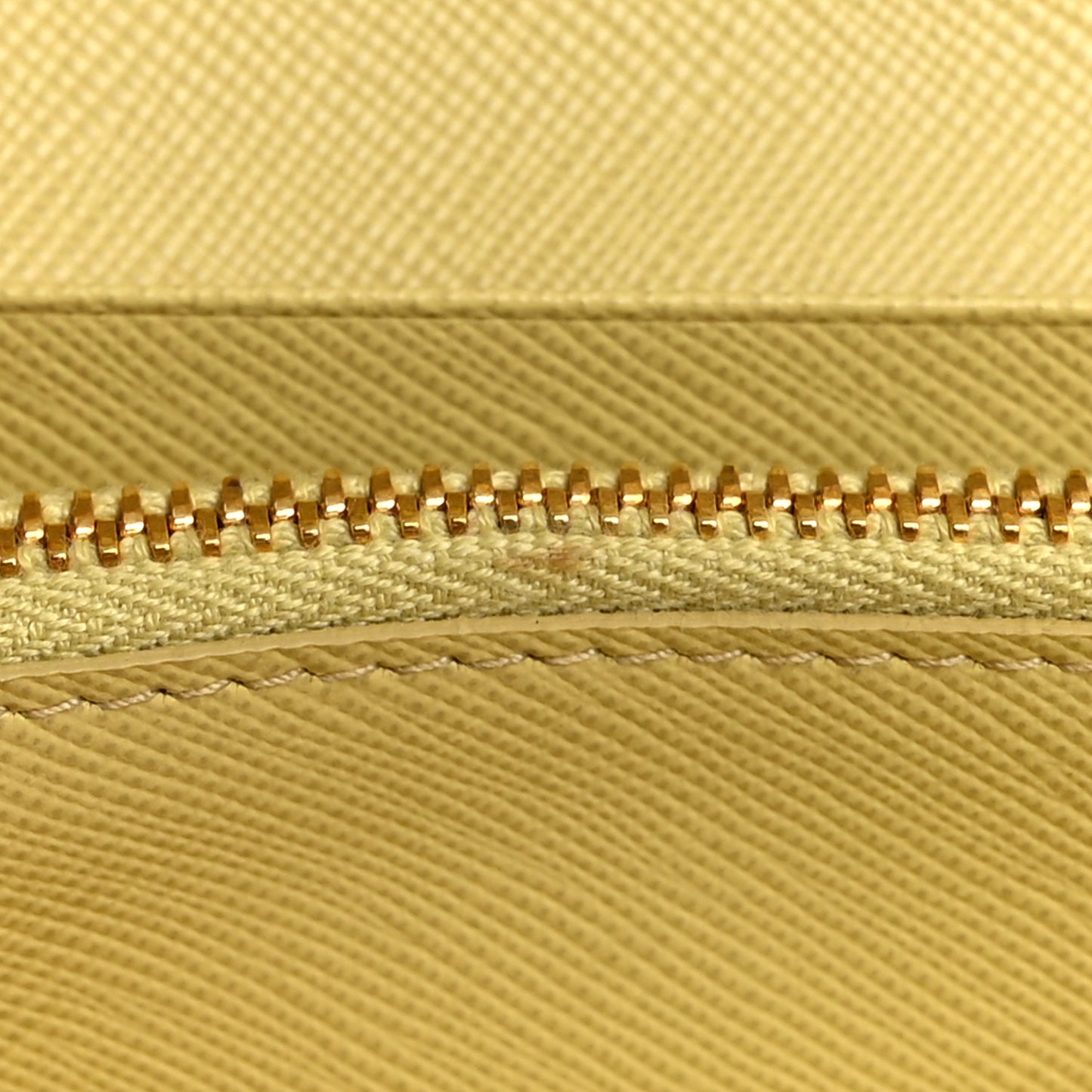 Saffiano Metal Bar Continental Flap Wallet Polline