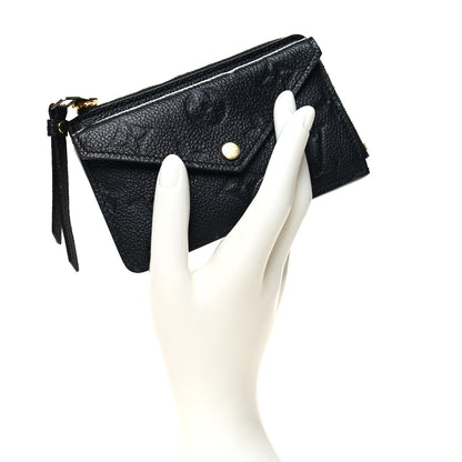 Louis Vuitton Empreinte Recto Verso Card Holder Black 2 of 9