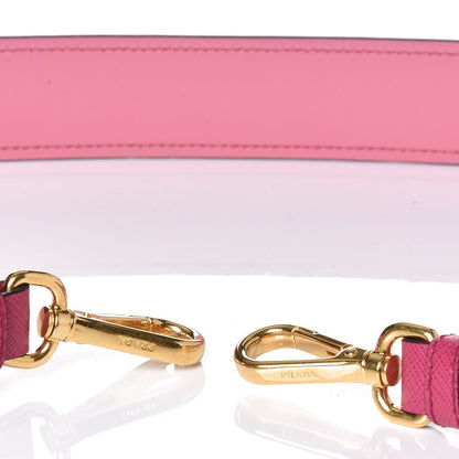 Prada Saffiano Shoulder Strap Peonia 5 of 5
