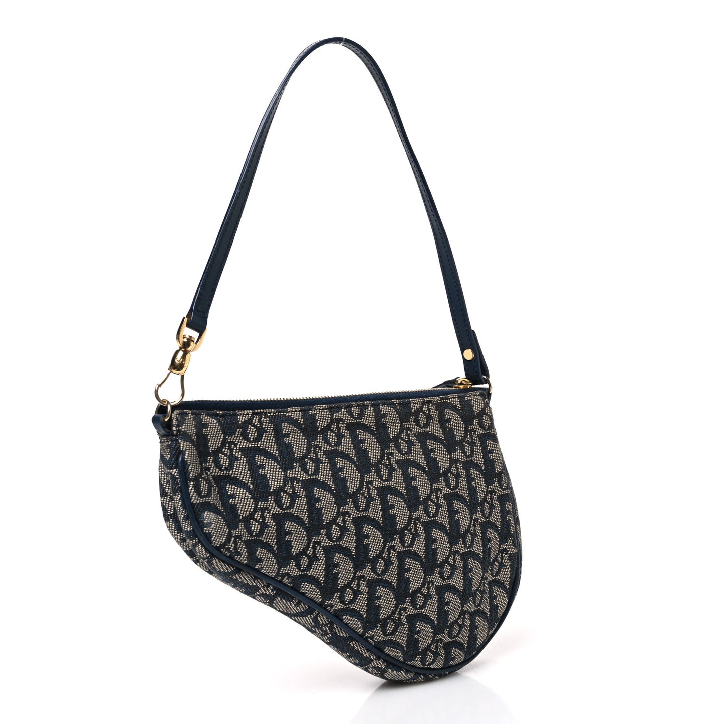 Monogram Mini Saddle Pochette Navy