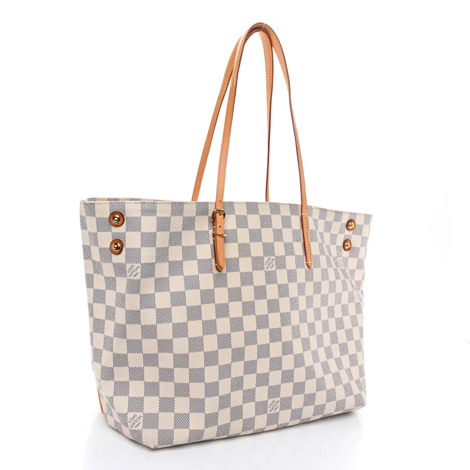 Louis Vuitton Damier Azur Cabas Adventure MM 3 of 10