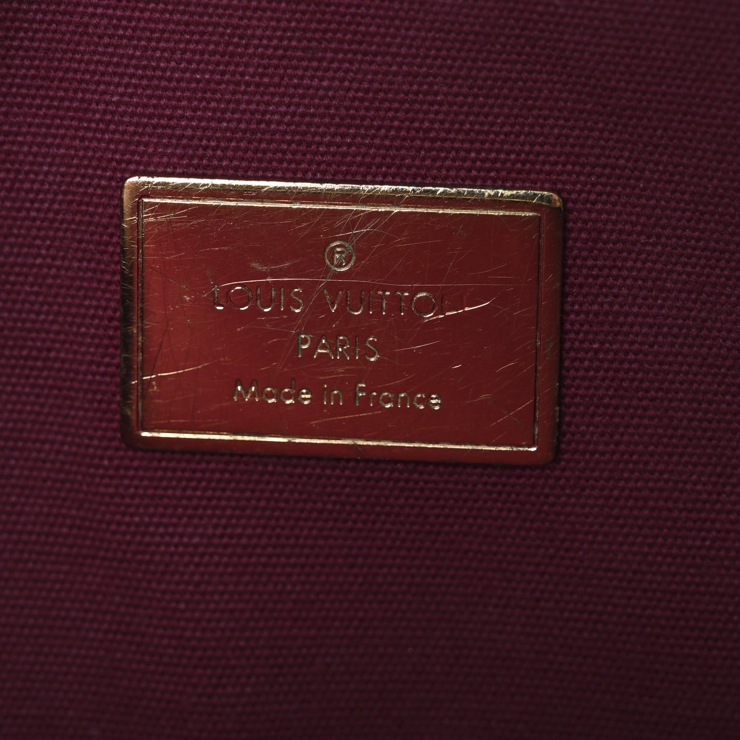 Patent Monogram Alma BB Magenta