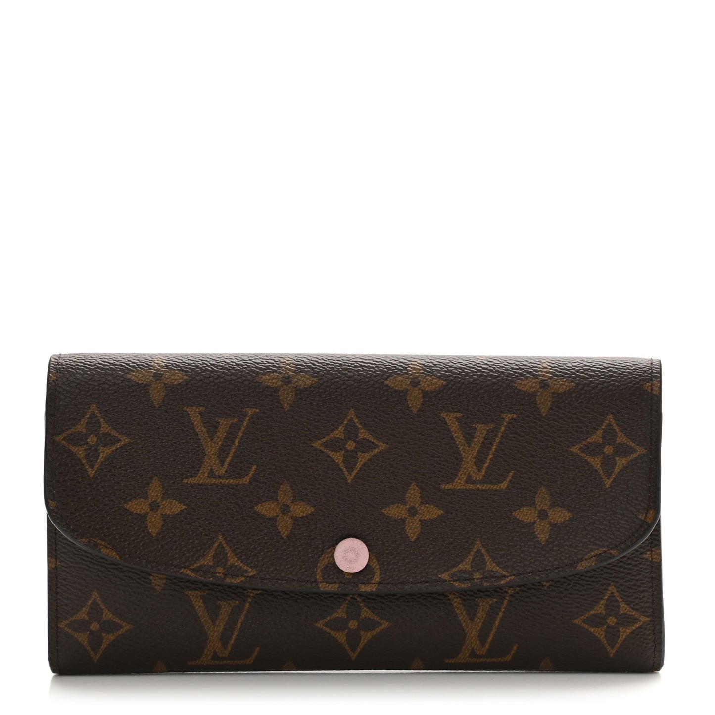 Monogram Emilie Wallet Rose Ballerine