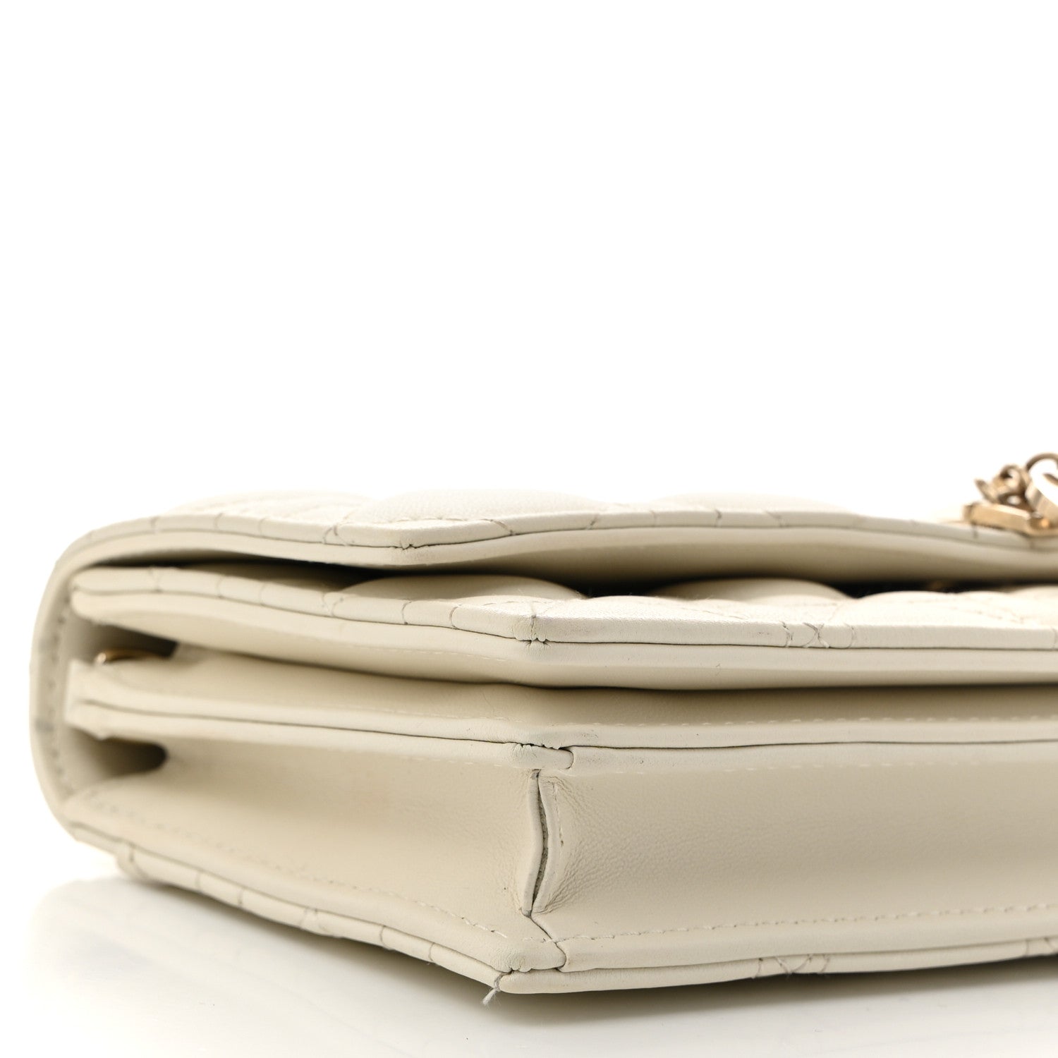 Christian Dior Lambskin Cannage Mini My Dior Bag Latte 9 of 10