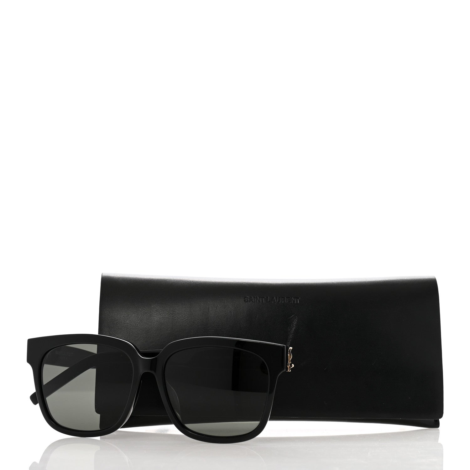 Saint Laurent Acetate SL M40/F Sunglasses  Black 7 of 7