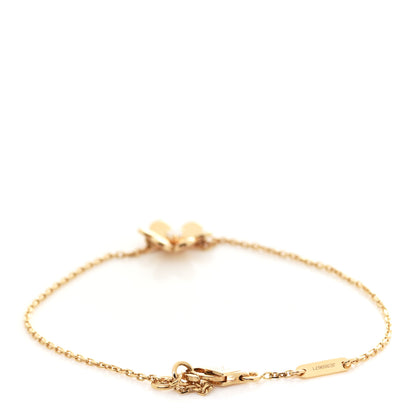 Van Cleef & Arpels 18K Yellow Gold Diamond Mini Frivole Bracelet 3 of 6