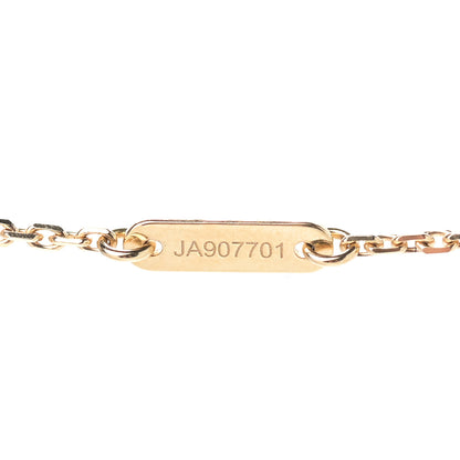 Van Cleef & Arpels 18K Yellow Gold Mother of Pearl Sweet Alhambra Butterfly Pendant Necklace 4 of 7