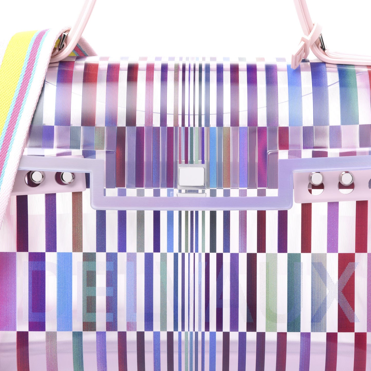 PVC Tempete The Eye Catcher Satchel Multicolor