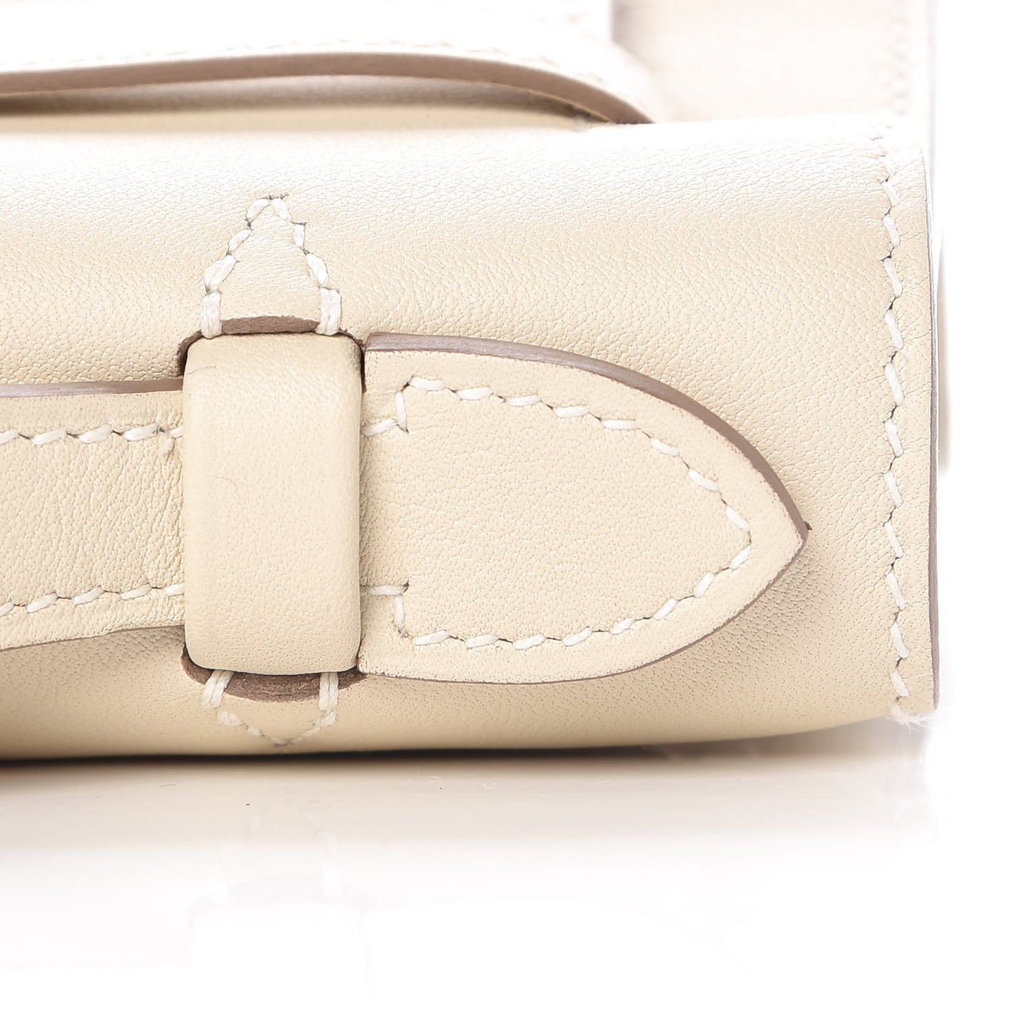 Swift Kelly Pochette Clutch Craie