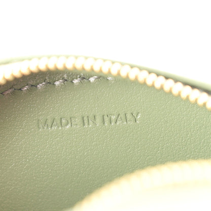 Celine Smooth Calfskin Cuir Small Triomphe Oval Crossbody Purse Sage 7 of 10
