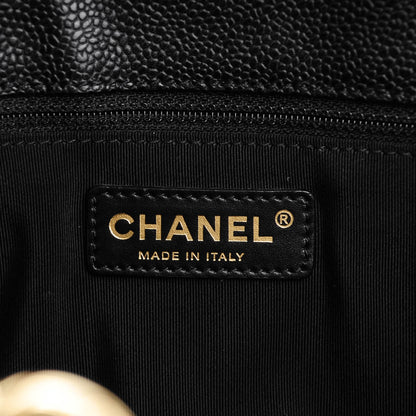 Chanel Caviar Quilted Grand Shopping Tote GST Black 6 of 7