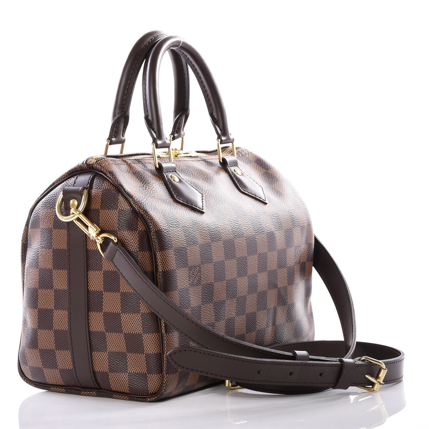 Louis Vuitton Damier Ebene Speedy Bandouliere 25 2 of 12