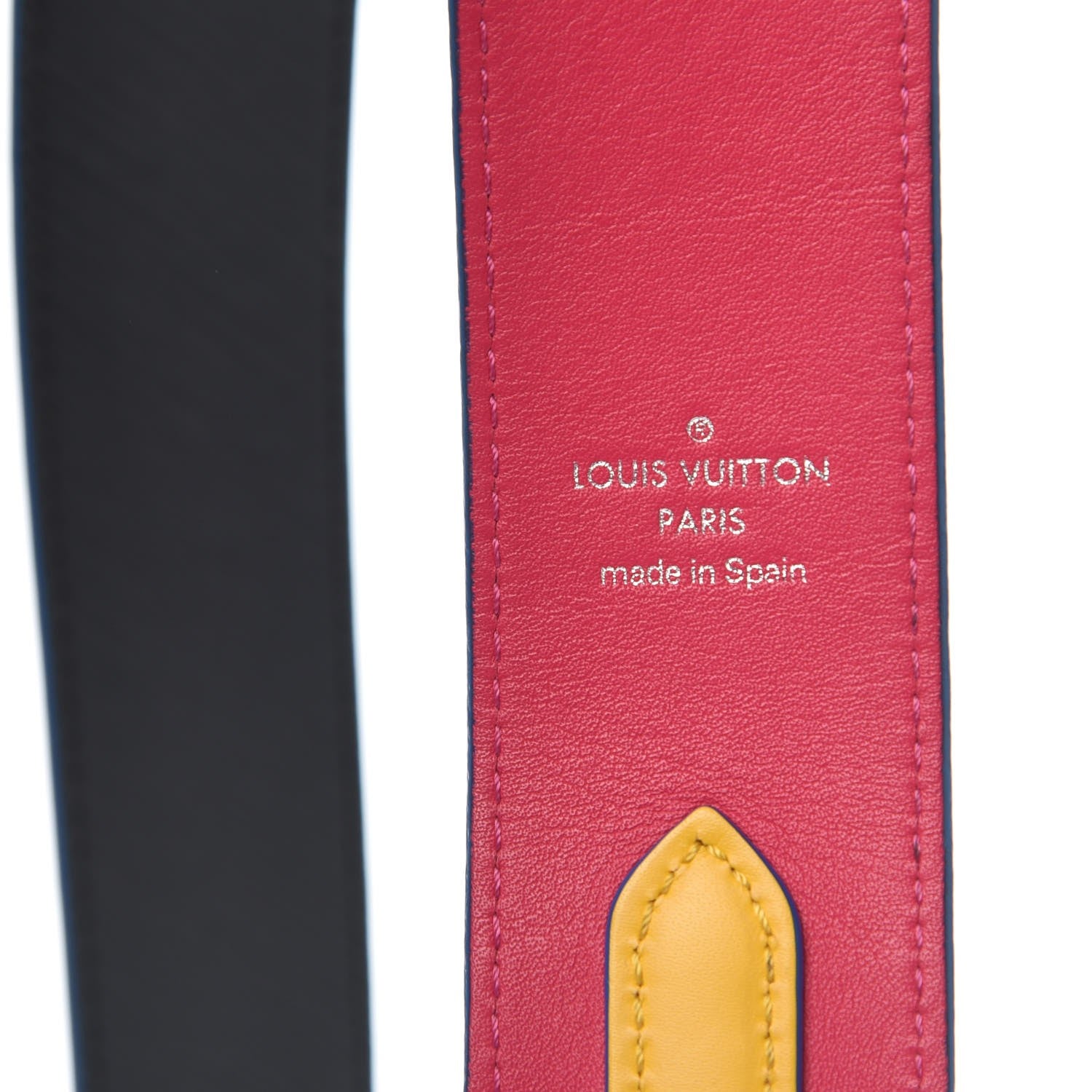 Louis Vuitton Epi Bandouliere Shoulder Strap Black 3 of 5