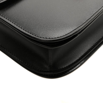 Celine Box Calfskin Medium Classic Box Flap Bag Black 9 of 11