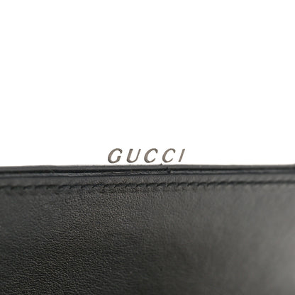 Gucci Calfskin GG Matelasse Chain Wallet Black 6 of 10