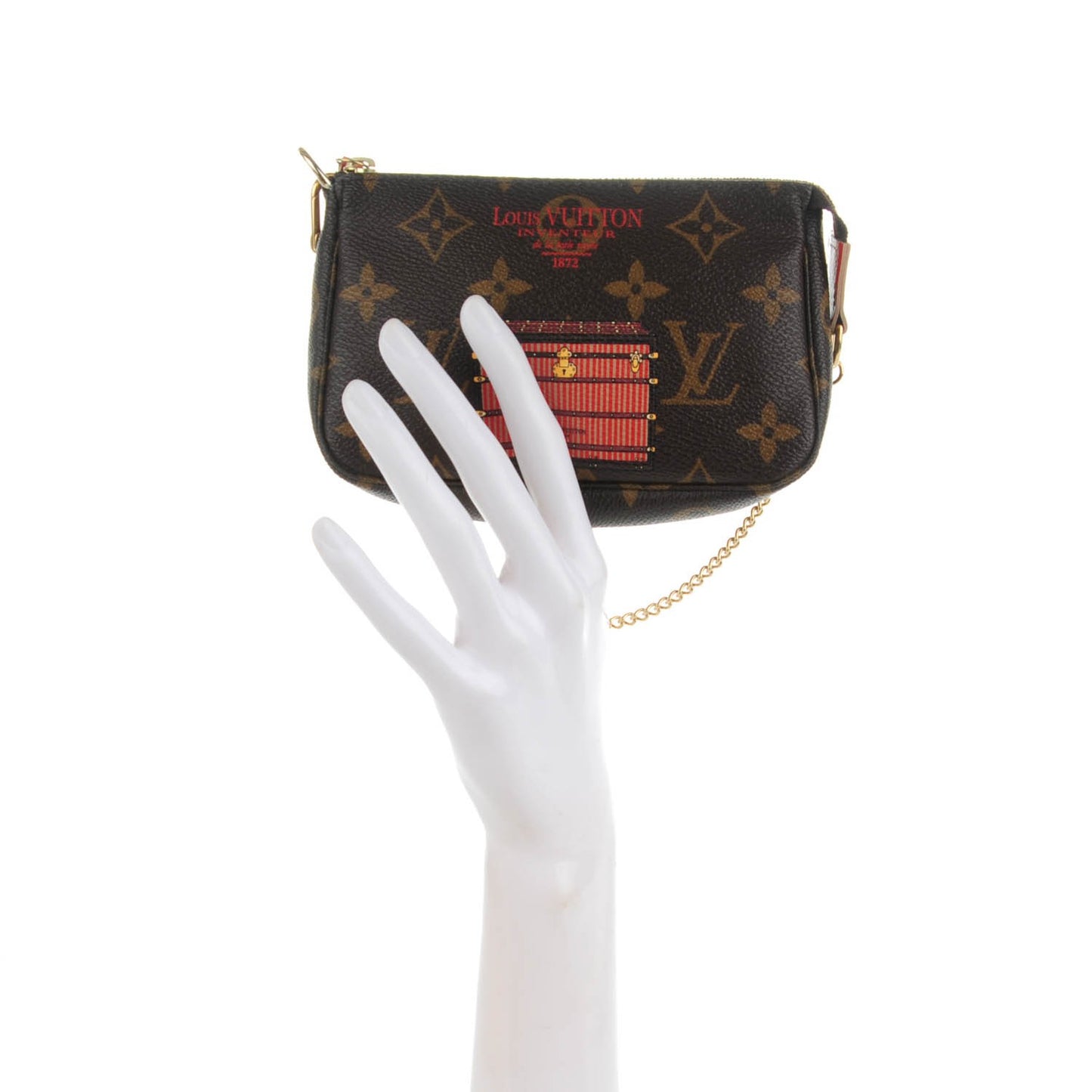 Monogram Trunks and Locks Mini Pochette Accessories