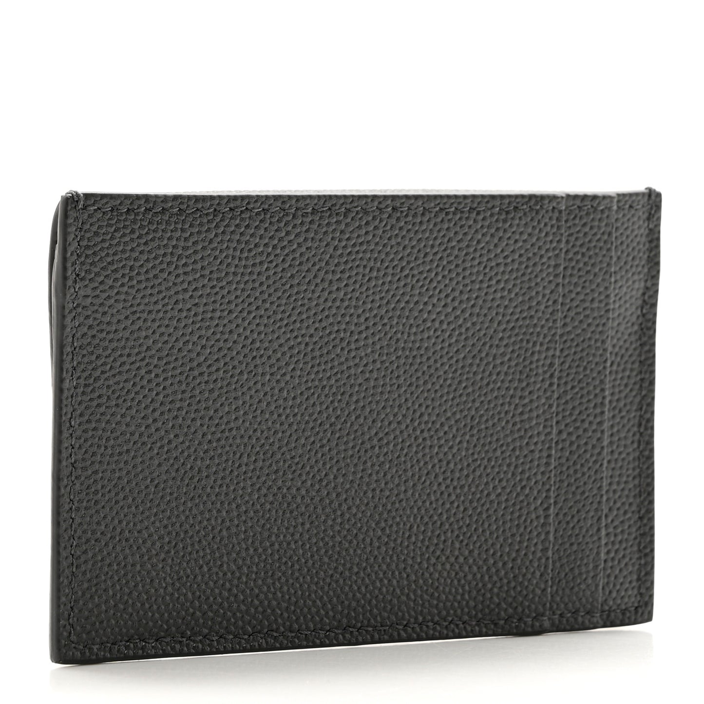 Grain De Poudre Uptown Monogram Card Case Black