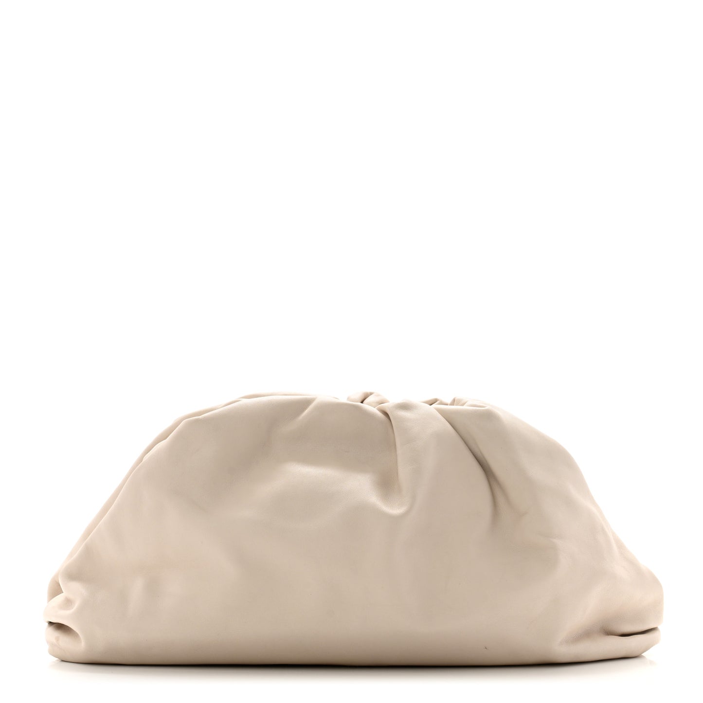 Smooth Butter Calf The Pouch Oversized Clutch Plaster
