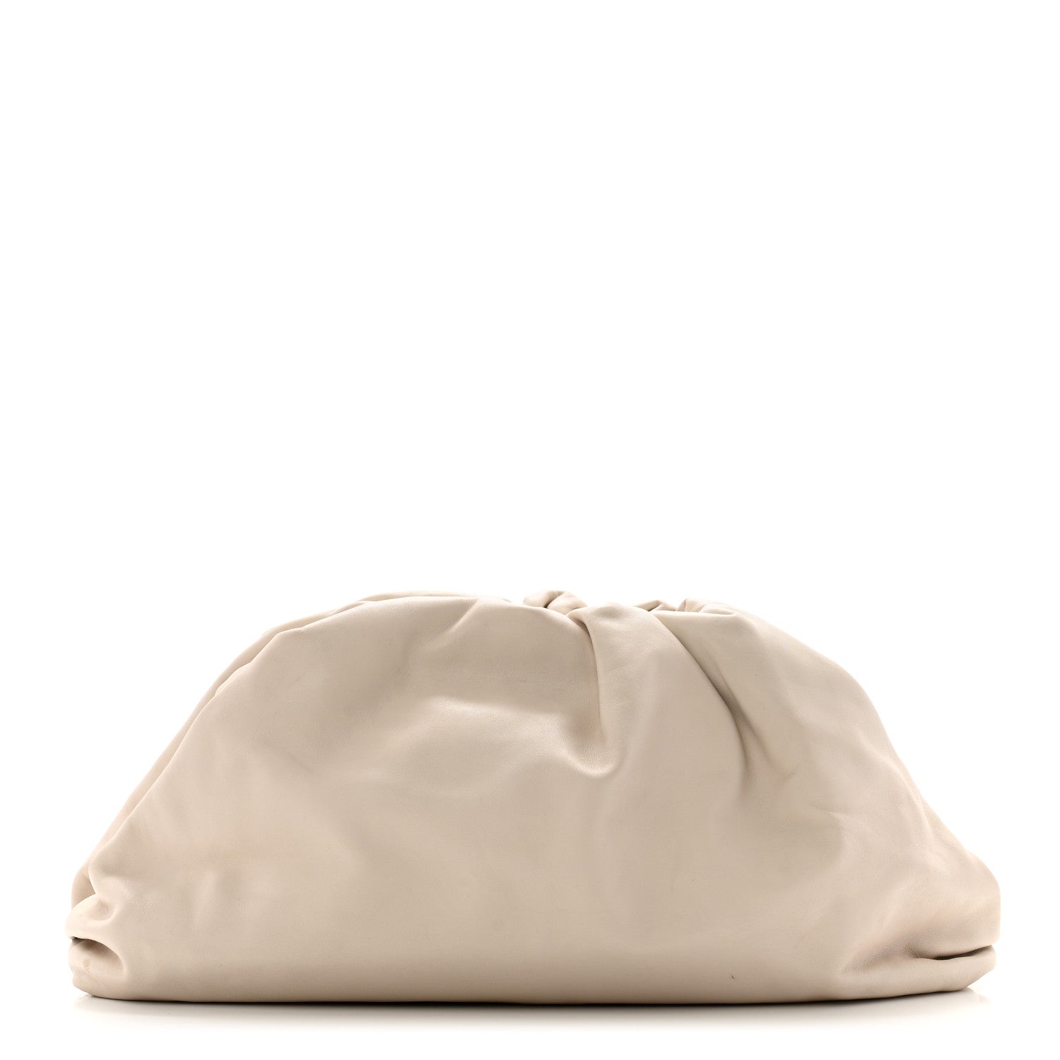 Bottega Veneta Smooth Butter Calf The Pouch Oversized Clutch Plaster 1 of 12