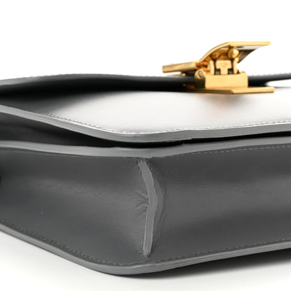 Celine Box Calfskin Teen Classic Box Flap Bag Light Charcoal 9 of 10