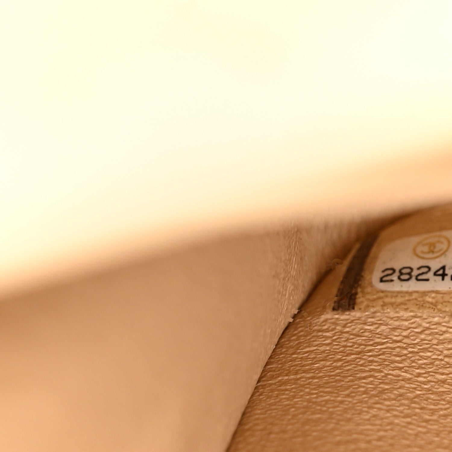 Chanel Lambskin Quilted Medium Double Flap Beige 7 of 11