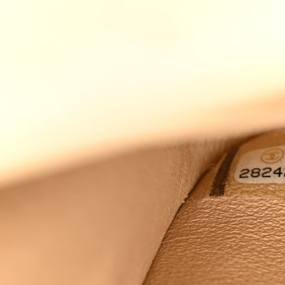 Chanel Lambskin Quilted Medium Double Flap Beige 7 of 11