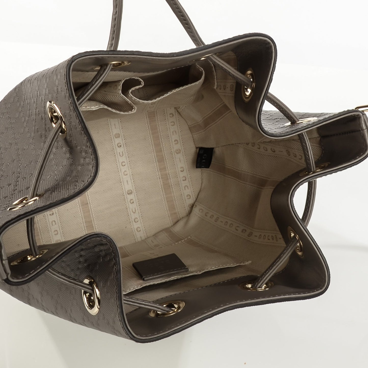Bright Diamante Studded Small Bucket Bag Loess