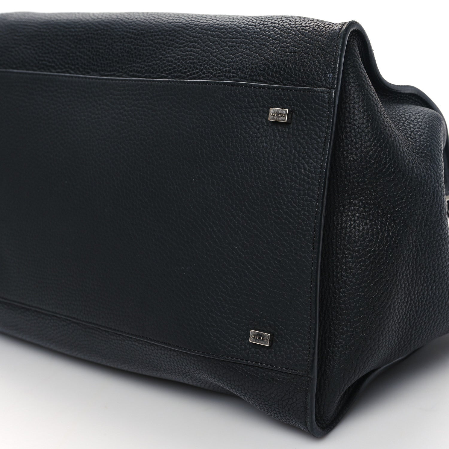 The Row Matte Grained Calfskin Soft Margaux 15 Black 9 of 12