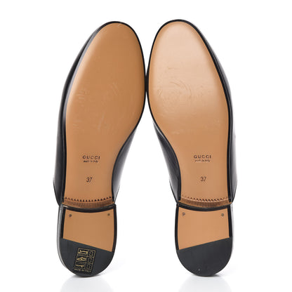 Gucci Calfskin Womens Princetown Slippers 37 Black 7 of 10