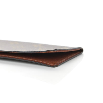 Louis Vuitton Monogram Simple Checkbook Holder Wallet Cover 7 of 10