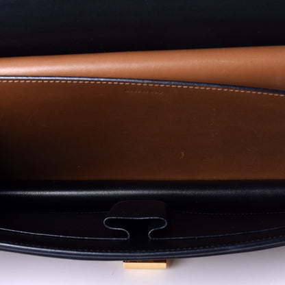 Celine Calfskin Medium Bi-Color Case Flap Camel 5 of 8