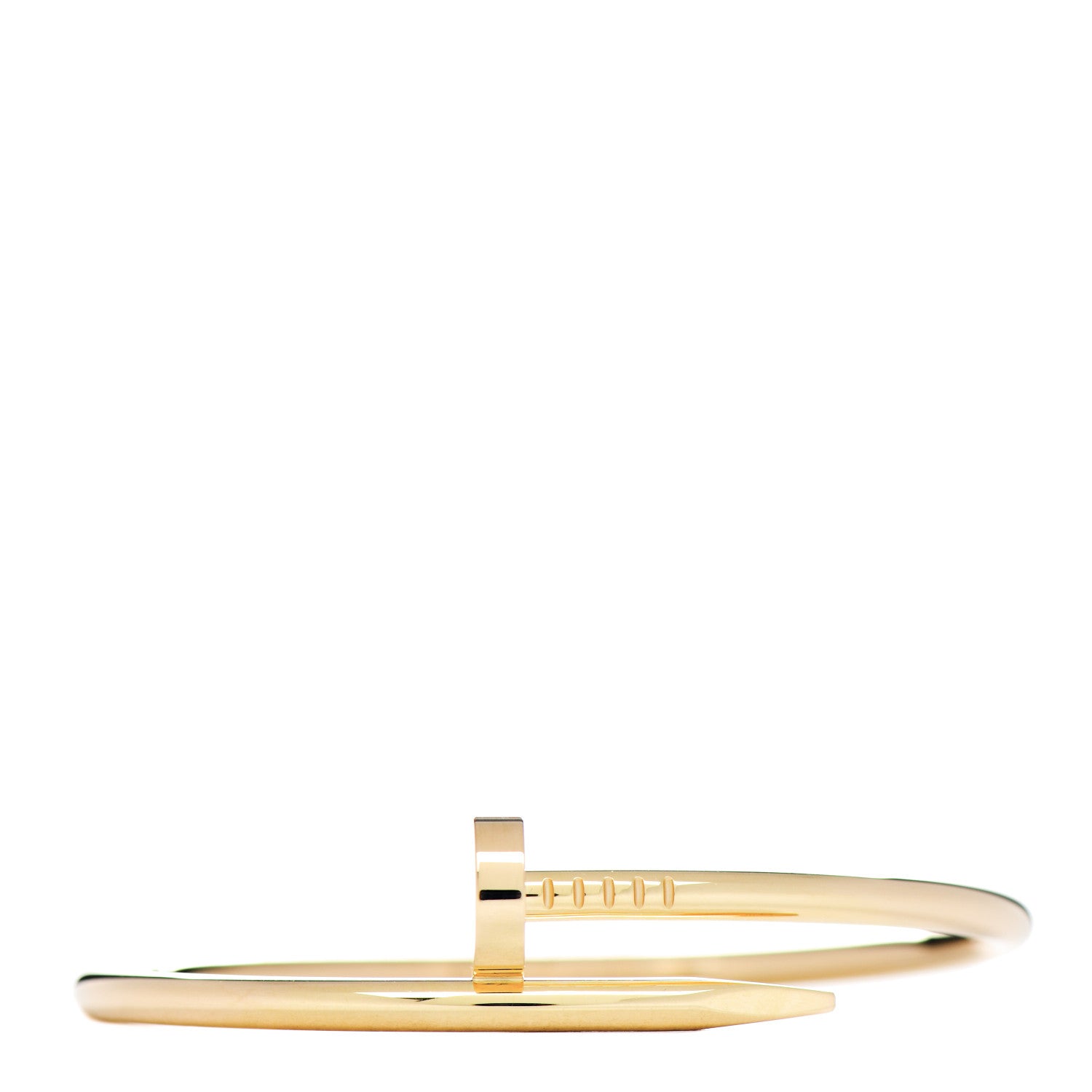 Cartier 18K Yellow Gold Juste Un Clou Bracelet 17 1 of 3